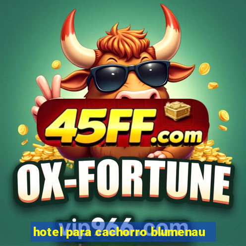 hotel para cachorro blumenau